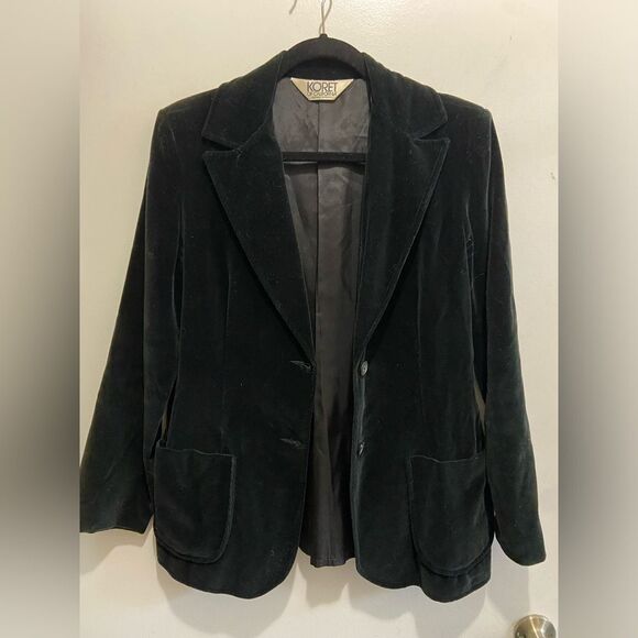 Koret of California vintage velvet blazer 🦋 - Picture 4 of 4